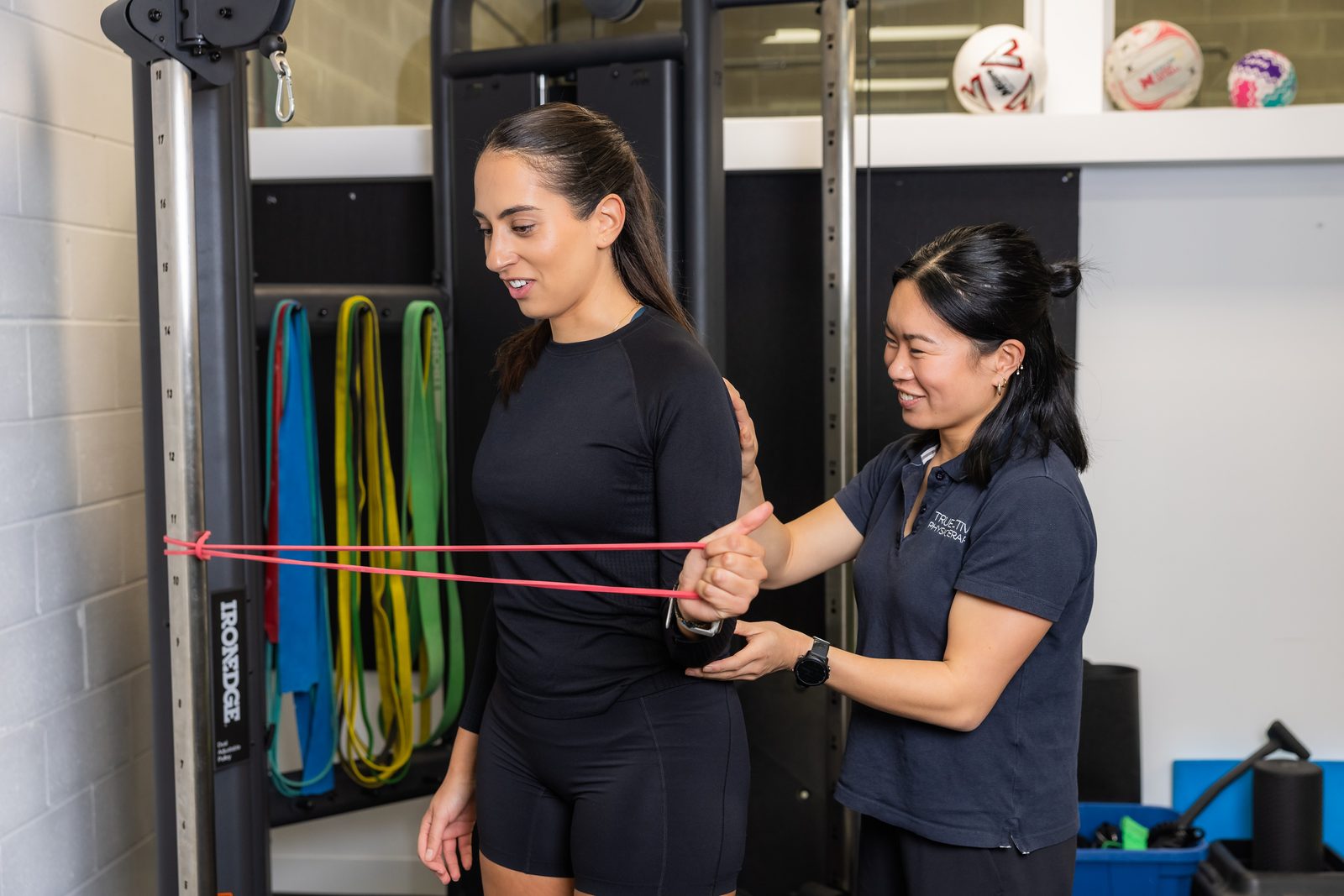 Strength and testing in the True Active gym